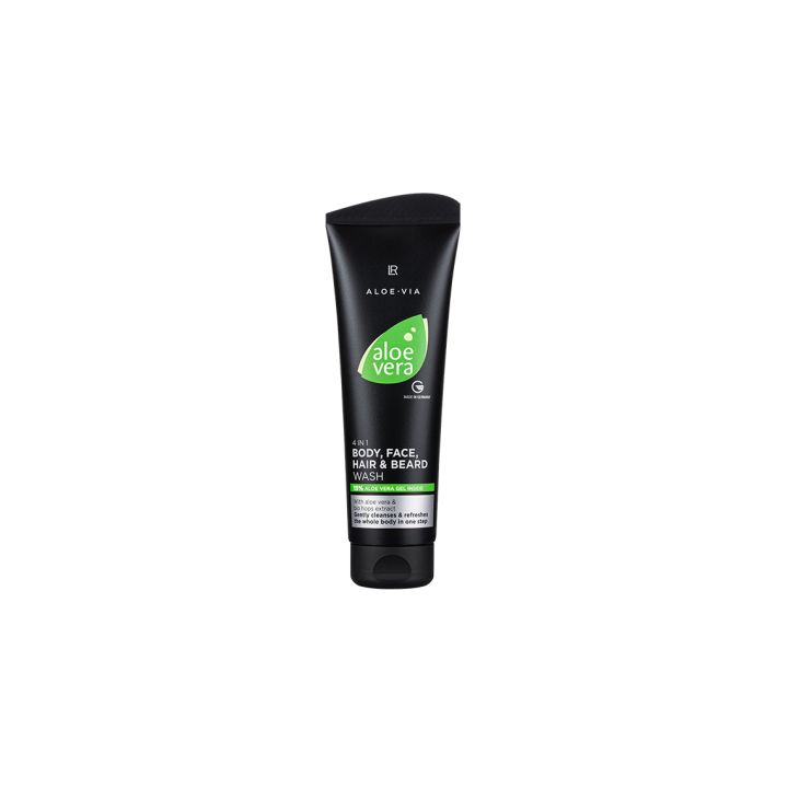 Aloe Vera Шампунь для тіла, обличчя, волосся та бороди 4в1