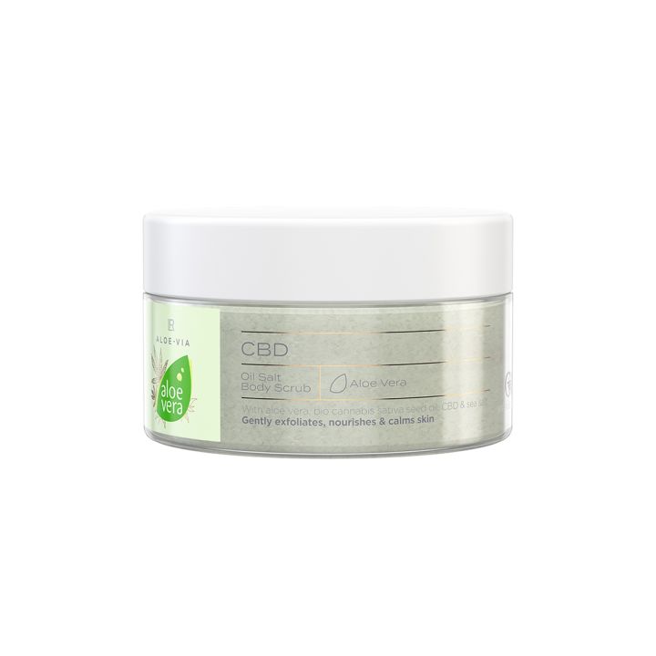 Aloe Vera CBD Скраб-олія для тіла