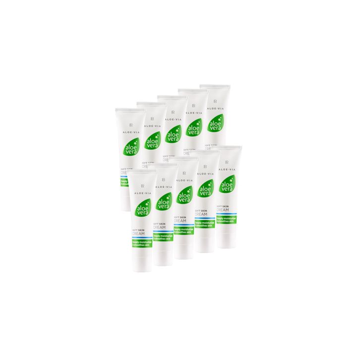 Aloe Via Aloe Vera Ніжний крем Набір тестерів,10шт
